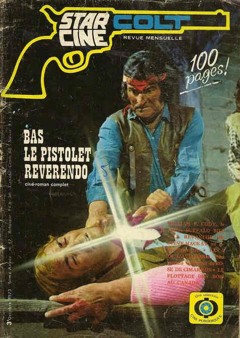 STAR CINE COLT magazine side cover Issue 42 October 1973