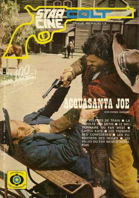 STAR CINE COLT magazine side cover Issue 44 December 1973