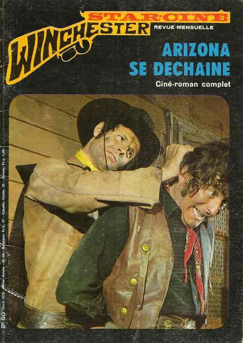 STAR CINE WINCHESTER magazine side cover Issue 28 April 1972