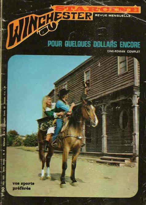 STAR CINE WINCHESTER magazine side cover Issue 9 May 1970