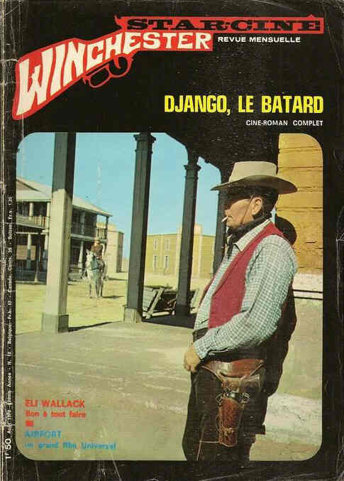 STAR CINE WINCHESTER magazine side cover Issue 12 August 1970