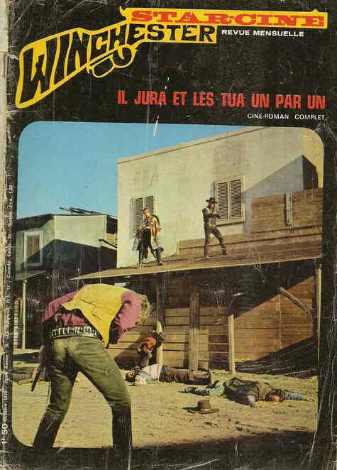 STAR CINE WINCHESTER magazine side cover Issue 14 October 1970