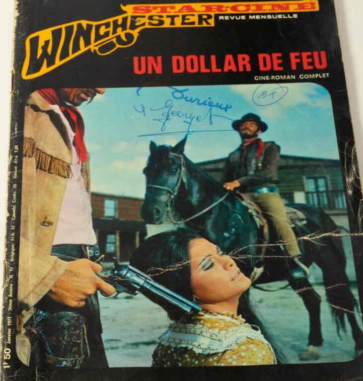 STAR CINE WINCHESTER magazine side cover Issue 17 January 1971