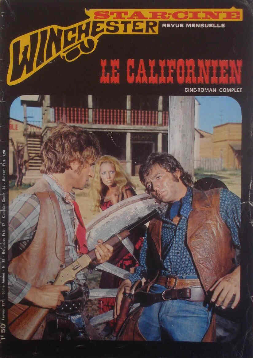 STAR CINE WINCHESTER magazine side cover Issue 18 February 1971