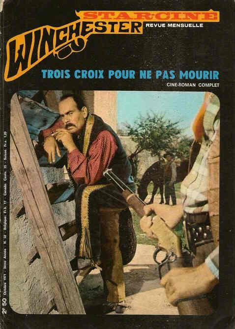 STAR CINE WINCHESTER magazine side cover Issue 22 October 1971