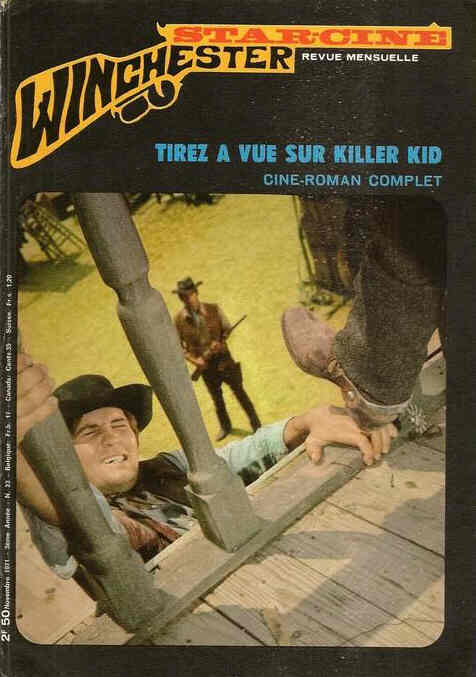STAR CINE WINCHESTER magazine side cover Issue 23 November 1971