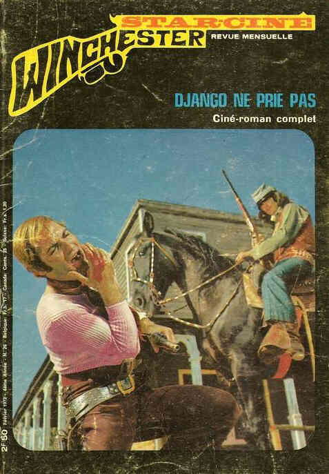 STAR CINE WINCHESTER magazine side cover Issue 26 February 1972