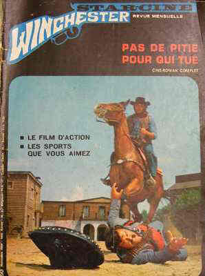 STAR CINE WINCHESTER magazine side cover Issue 30 July 1972