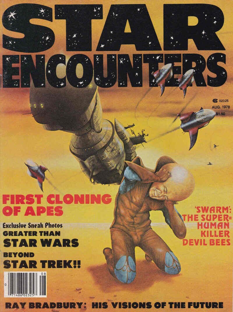 STAR ENCOUNTERS magazine side cover Issue 3 August 1978