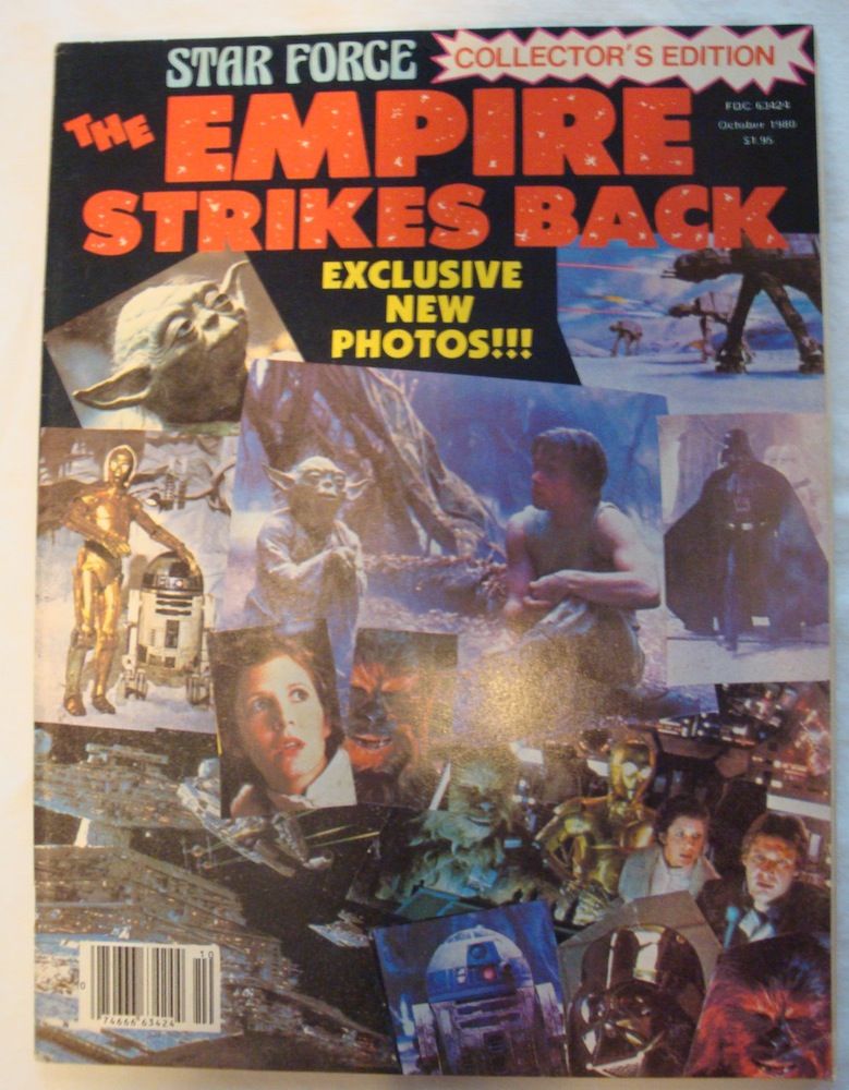 STAR FORCE magazine side cover Issue 2  Vol 1 # 2 October 1980