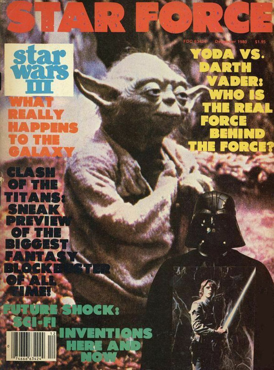 STAR FORCE magazine side cover Issue 3 December 1980