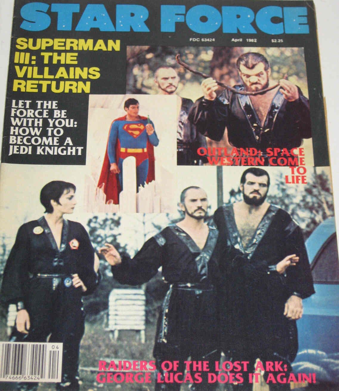 STAR FORCE magazine side cover April 1982