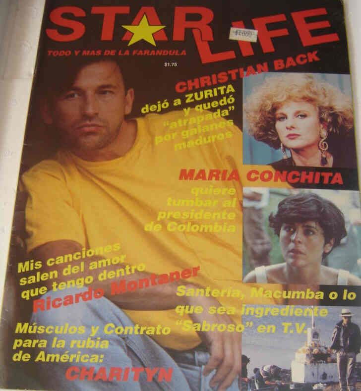 STAR LIFE magazine side cover  1992