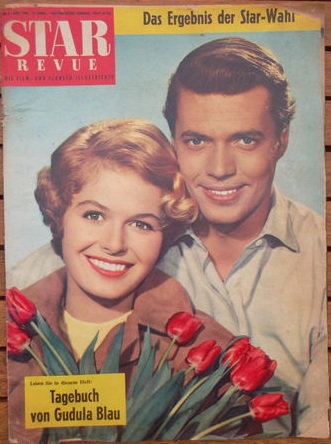 STAR REVUE magazine side cover Issue 8  1958