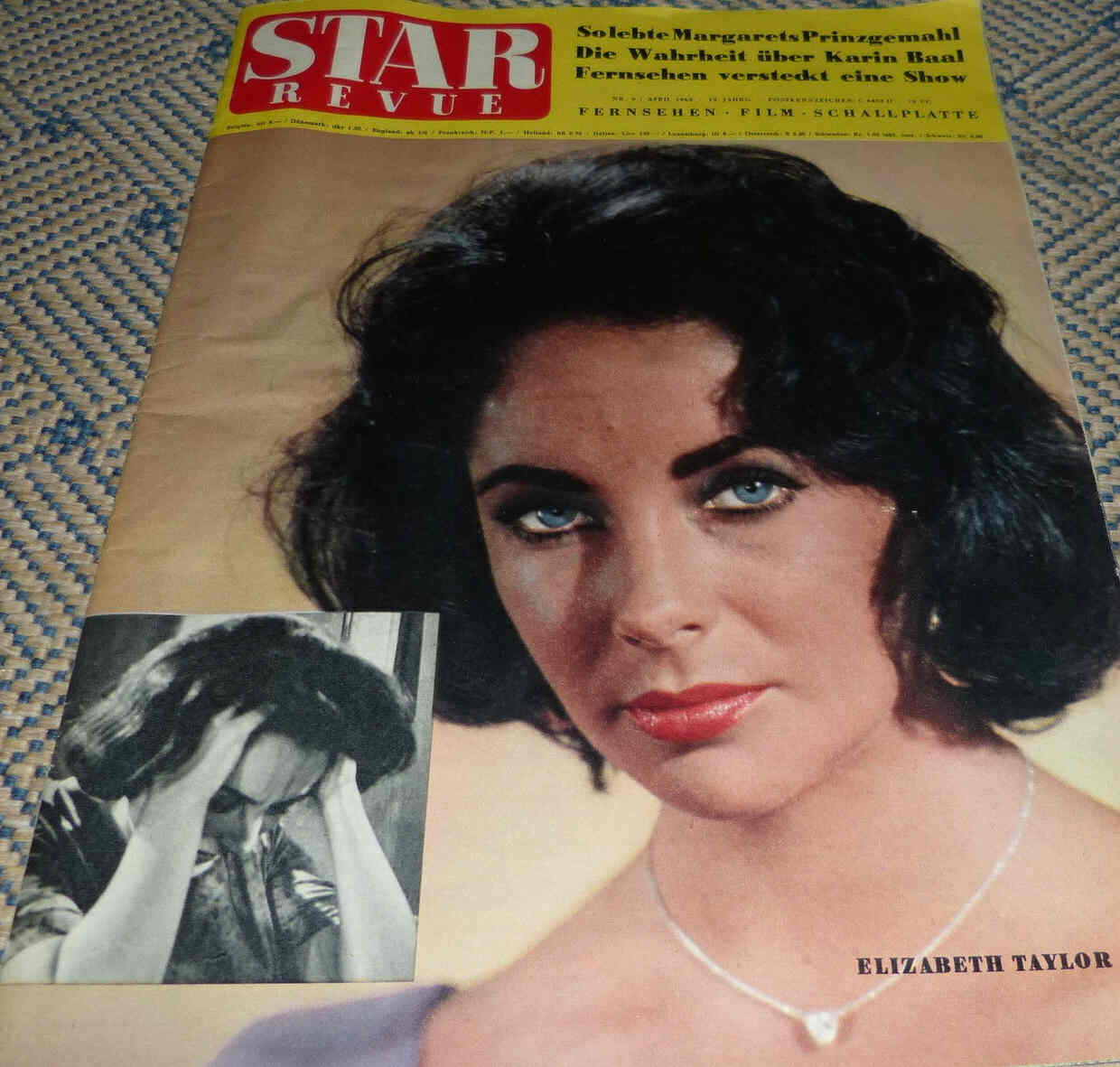 STAR REVUE magazine side cover Issue 9  1960