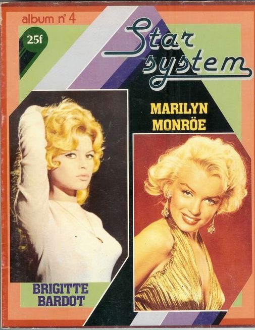 STAR SYSTEM magazine side cover  Album # 4  1985