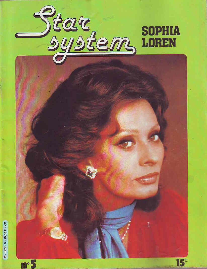STAR SYSTEM magazine side cover Issue 5  1981