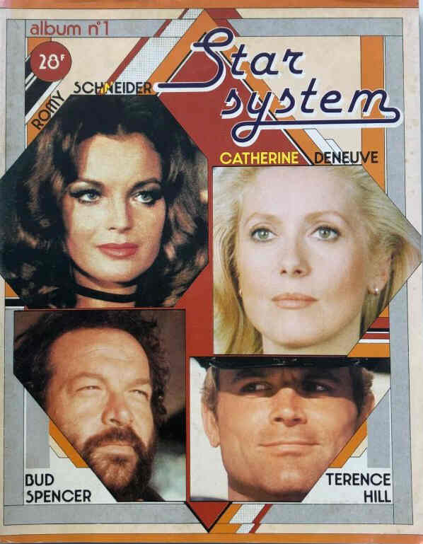 STAR SYSTEM magazine side cover  Album # 1  1981