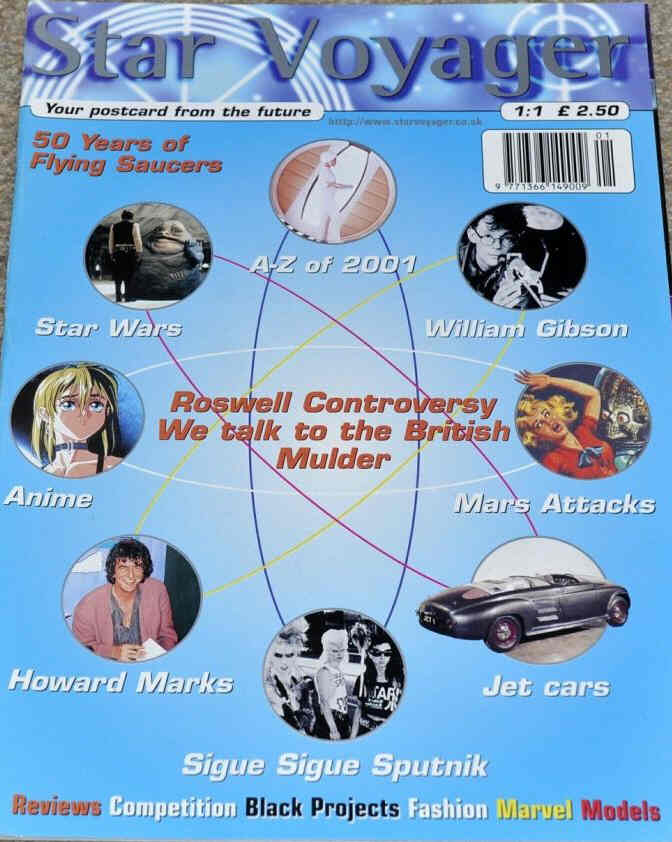 STAR VOYAGER magazine cover Issue 1  1997