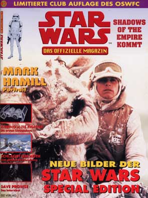 STAR WARS (DE) magazine side cover Issue 2 July/August/September 1996