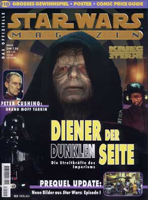 STAR WARS (DE) magazine side cover Issue 10 July/August/September 1998