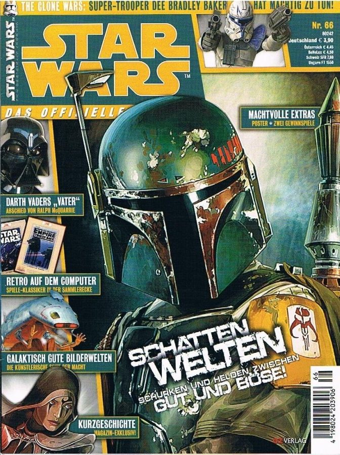 STAR WARS (DE) magazine side cover Issue 66  2012