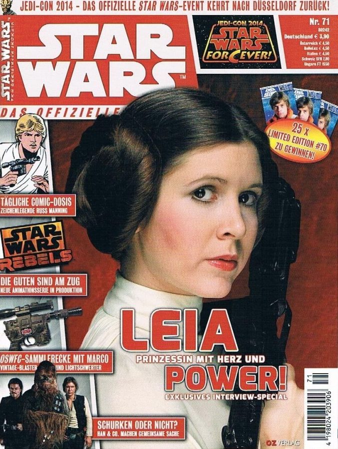 STAR WARS (DE) magazine side cover Issue 71  2013