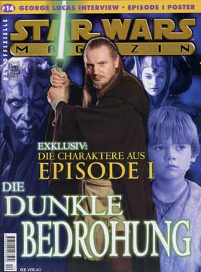 STAR WARS (DE) magazine side cover Issue 14 July/August/September 1999