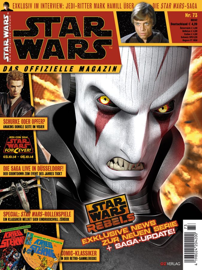 STAR WARS (DE) magazine side cover Issue 73 April 2014