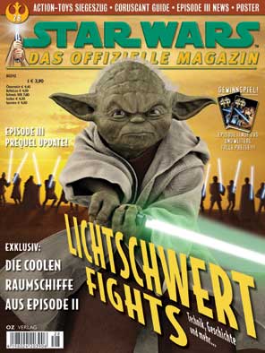 STAR WARS (DE) magazine side cover Issue 28 January/February/March 2003