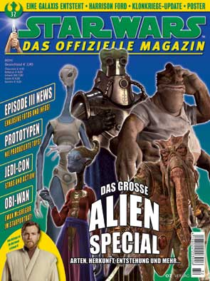 STAR WARS (DE) magazine side cover Issue 32 January/February/March 2004