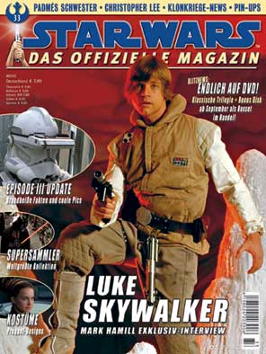 STAR WARS (DE) magazine side cover Issue 33 April/May/June 2004