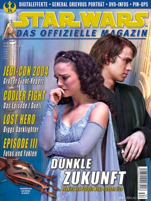 STAR WARS (DE) magazine side cover Issue 34 July/August/September 2004