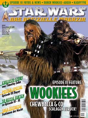 STAR WARS (DE) magazine side cover Issue 36 January/February/March 2005
