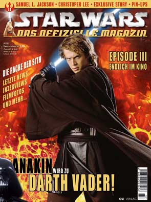 STAR WARS (DE) magazine side cover Issue 37 April/May/June 2005
