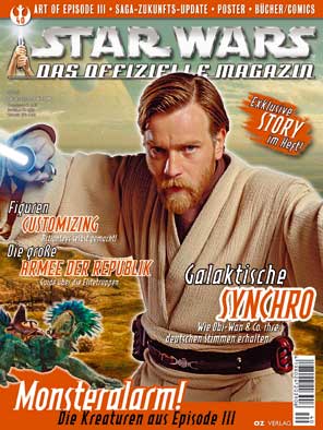 STAR WARS (DE) magazine side cover Issue 40 January/February/March 2006
