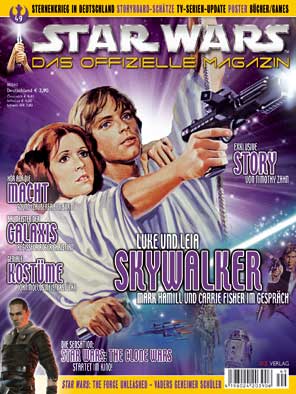 STAR WARS (DE) magazine side cover Issue 49 April/May/June 2008