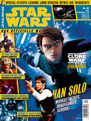 STAR WARS (DE) magazine side cover Issue 53 April/May/June 2009
