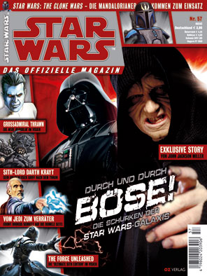 STAR WARS (DE) magazine side cover Issue 57 April/May/June 2010