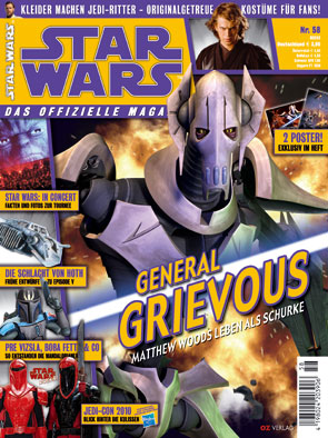 STAR WARS (DE) magazine side cover Issue 58 July/August/September 2010