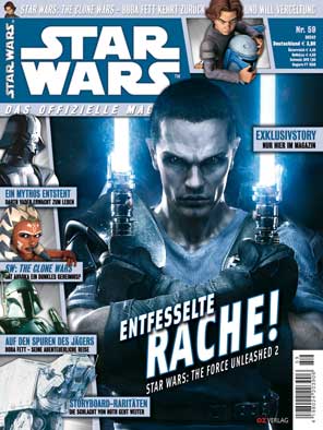 STAR WARS (DE) magazine side cover Issue 59 October/November/December 2010