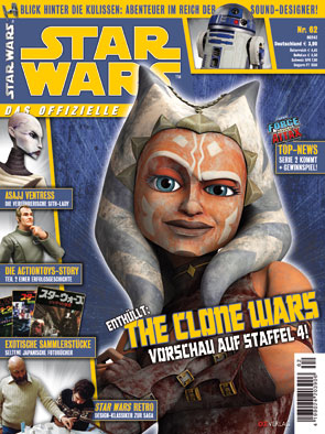 STAR WARS (DE) magazine side cover Issue 62 July/August/September 2011