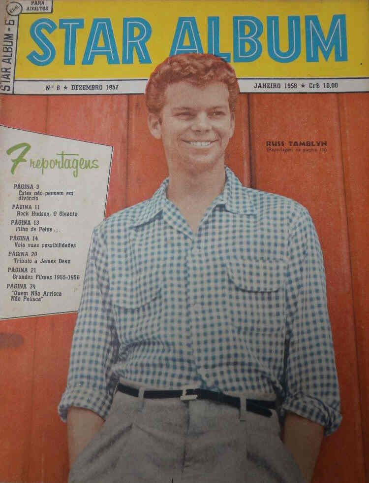STAR ALBUM (Br) magazine side cover Issue 6 December 1957