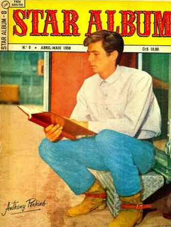 STAR ALBUM (Br) magazine side cover Issue 8 April/May 1958