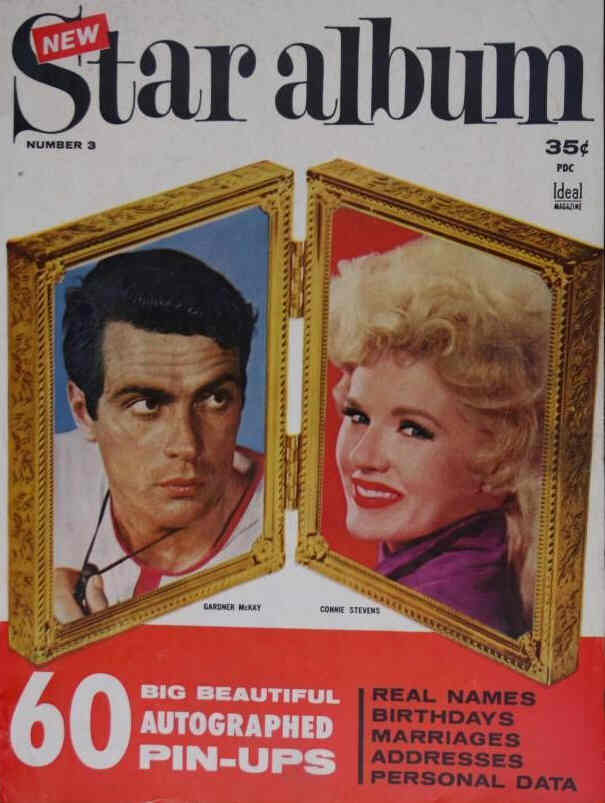 STAR ALBUM magazine side cover Issue 3  1961