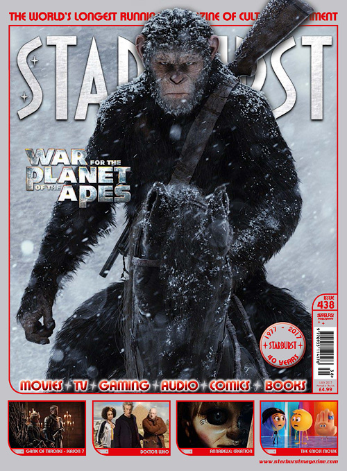 STARBURST magazine side cover Issue 438 July 2017