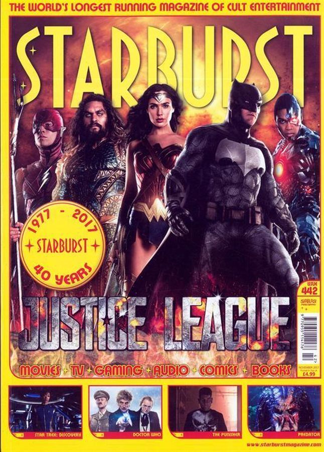 STARBURST magazine side cover Issue 442  November 2017