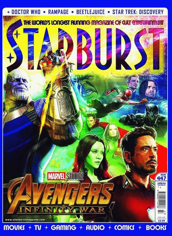 STARBURST magazine side cover Issue 447  April 2018