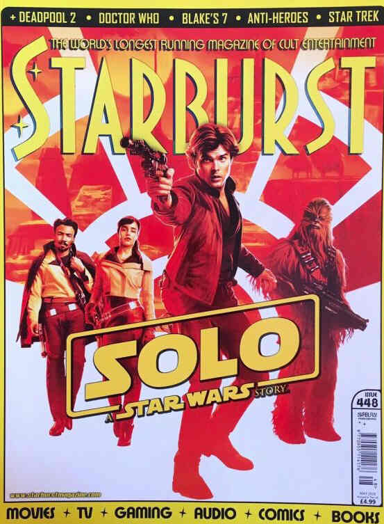 STARBURST magazine side cover Issue 448  May 2018