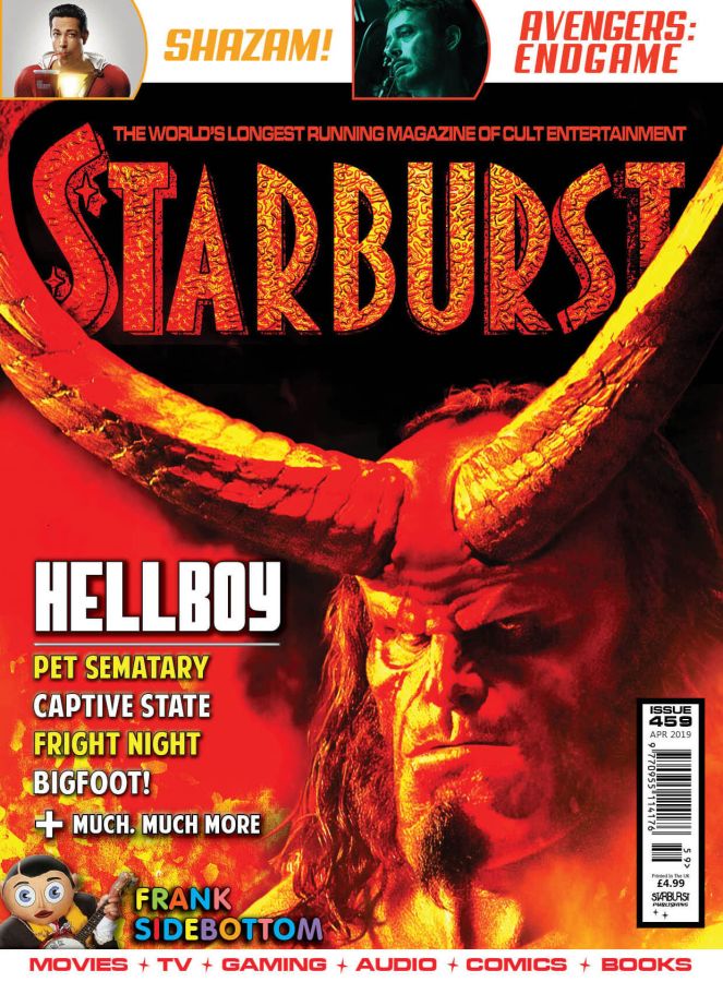 STARBURST magazine side cover Issue 459  April 2019